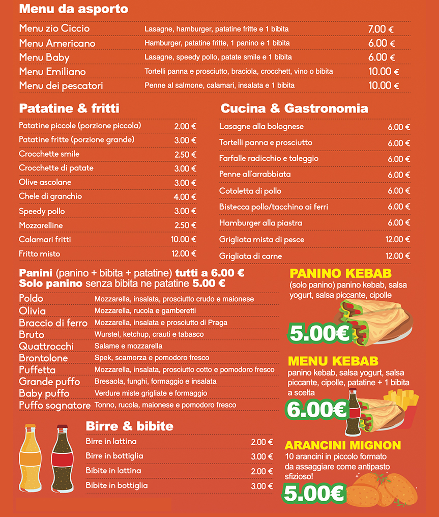 gastronomia da asporto madone Pizza Classic